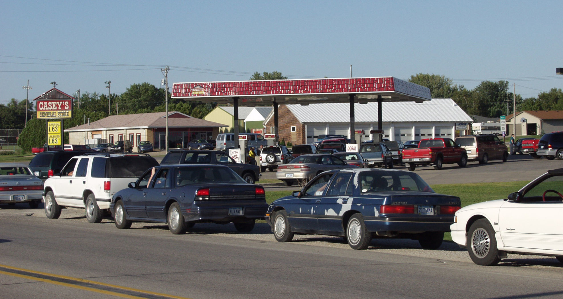 Gas lines